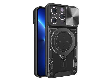 Techsuit CamGuard Pro kryt na iPhone 13 Pro Max – čierny