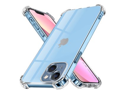 Techsuit Shockproof Clear Silicone kryt na iPhone 13 mini – číry
