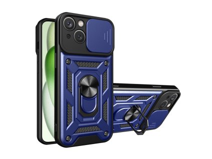 Techsuit CamShield Series kryt na iPhone 15 Plus – modrý