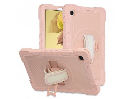 Techsuit Ochranný obal StripeShell 360 - Samsung Galaxy Tab A7 Lite - Ružová