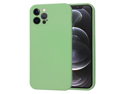 Techsuit SoftFlex kryt na iPhone 12 Pro – mätovo zelený