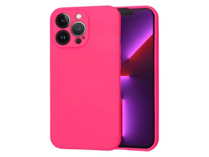 Techsuit SoftFlex kryt na iPhone 13 Pro – sýto ružový