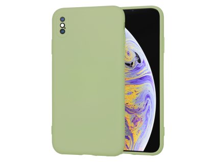 Techsuit SoftFlex kryt na iPhone XS Max – matcha zelený