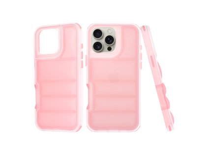 Techsuit Wave Shield kryt na iPhone 16 Pro Max – ružový