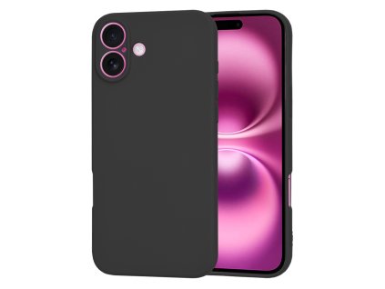 Techsuit SoftFlex kryt na iPhone 16 Plus – čierny