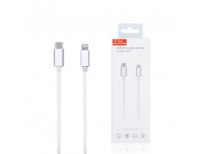 USB kábel Type-C - iPhone lightning 18W rýchlonabíjací 1M