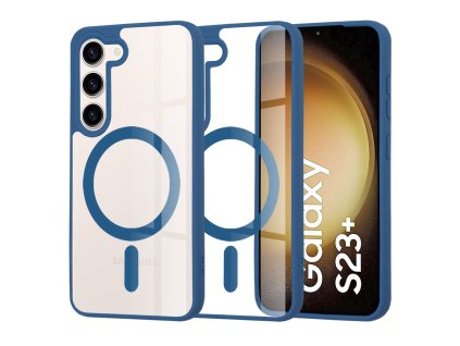 Techsuit MagSafe Pro – puzdro na Samsung Galaxy S23 Plus – modrý