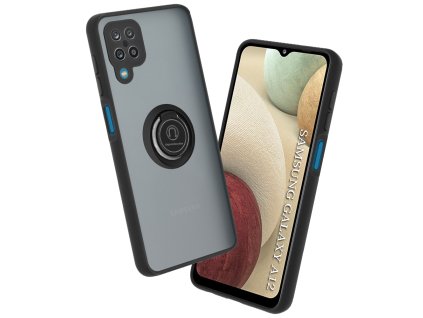 Techsuit Glinth – puzdro na Samsung Galaxy A12 / A12 Nacho – čierny