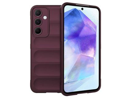 Techsuit Magic Shield – puzdro na Samsung Galaxy A55 5G – bordový