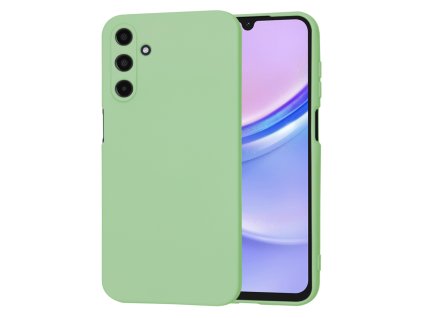 Techsuit SoftFlex – puzdro na Samsung Galaxy A15 4G / A15 5G – mätovozelený