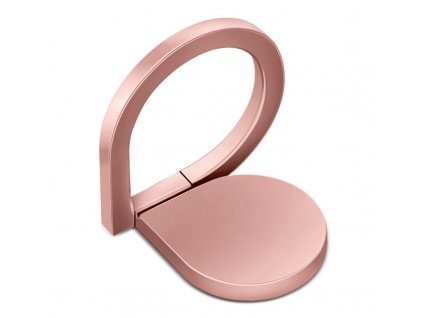 Techsuit Ring držiak na telefón - dizajn kvapky vody - ružový