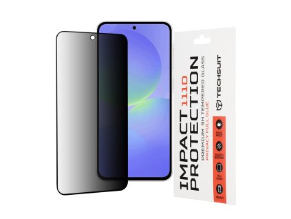 Techsuit 111D Privacy Full Glue ochranné sklo na Samsung Galaxy A36 5G / A56 5G – čierne