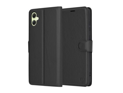 Techsuit Leather Folio – puzdro na Samsung Galaxy A05 – čierny