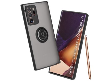 Techsuit Glinth puzdro pre Samsung Galaxy Note 20 Ultra / Note 20 Ultra 5G – čierne