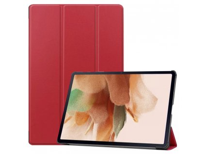 Techsuit Foldpro ochranné puzdro pre - Samsung Galaxy Tab S7 FE 12,4" T730/T736 2021 - červený