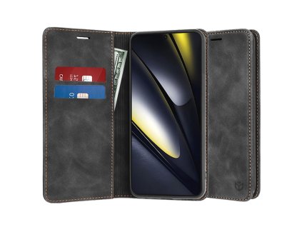 Techsuit Confy Cover puzdro pre Xiaomi Poco F6 – čierne