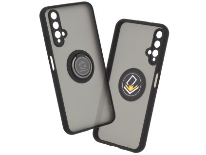 Techsuit Glinth puzdro pre Huawei nova 5T / Honor 20 – čierne