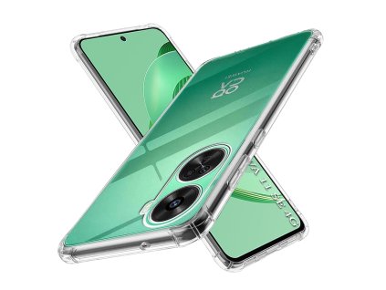 Techsuit Shockproof Clear Silicone puzdro pre Huawei nova 11 SE / 12 SE – priehľadné
