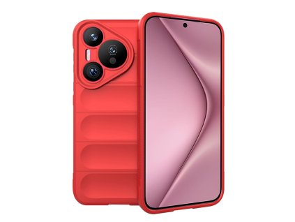Techsuit Magic Shield puzdro pre Huawei Pura 70 – červené
