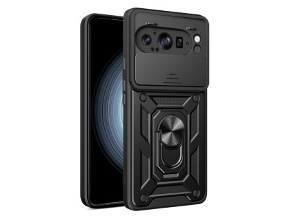 Techsuit CamShield Series puzdro pre Google Pixel 9 Pro XL – čierne