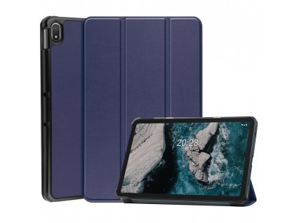 Techsuit Foldpro ochranné puzdro pre - Nokia T20 - Modrá