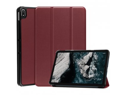 Techsuit Foldpro ochranné puzdro pre - Nokia T20 - Červená