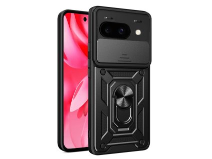 Techsuit CamShield Series puzdro pre Google Pixel 9a – čierne