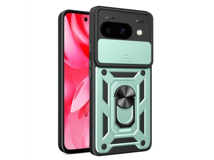 Techsuit CamShield Series puzdro pre Google Pixel 9a – zelené