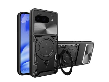 Techsuit CamGuard Pro puzdro pre Google Pixel 9a – čierne