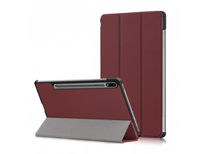 Techsuit Foldpro ochranné puzdro pre - Samsung Galaxy Tab S8 Plus 12,4" SM-X800 / SM-X806 - červený