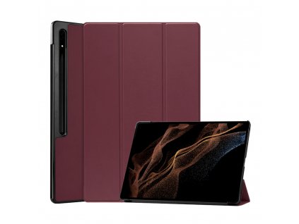 Techsuit Foldpro ochranné puzdro pre - Samsung Galaxy Tab S8 Ultra 14,6" SM-X900 / SM-X906 - červená