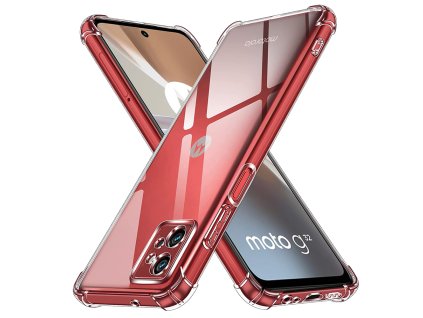 Techsuit odolné priehľadné silikónové puzdro na Motorola Moto G32 – priehľadné