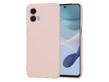 Techsuit SoftFlex puzdro na Motorola Moto G53 – pieskovo ružové
