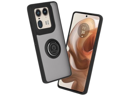 Techsuit Glinth puzdro na Motorola Edge 50 Ultra – čierne