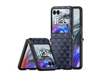 Dux Ducis Fitt ochranný kryt pre Motorola Razr 50 – modrý