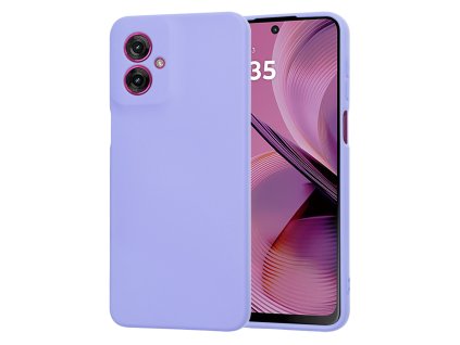 Techsuit SoftFlex puzdro na Motorola Moto G55 – svetlofialové