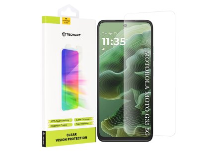 Techsuit Clear Vision Glass ochranné sklo na Motorola Moto G35 – transparentné