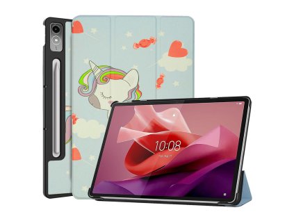 Techsuit - FoldPro puzdro pre Lenovo Tab P12 – jednorožec