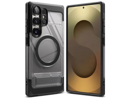 Ringke - UX Magnetic puzdro pre Samsung Galaxy S25 Ultra – dymovo čierne