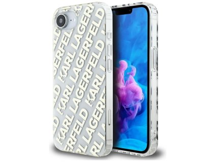Karl Lagerfeld - IML Luxury obal na iPhone 16e - zlatý