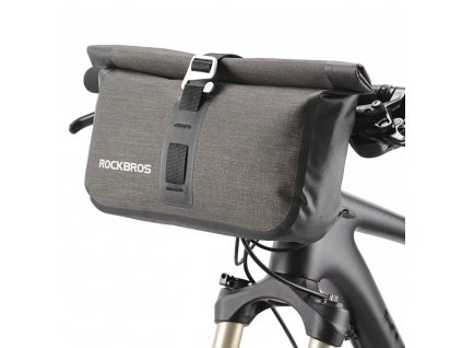 RockBros Úložná taška (AS-016) - s rýchloupínacím systémom na riadidlá, 60x6,5x31cm - čierna