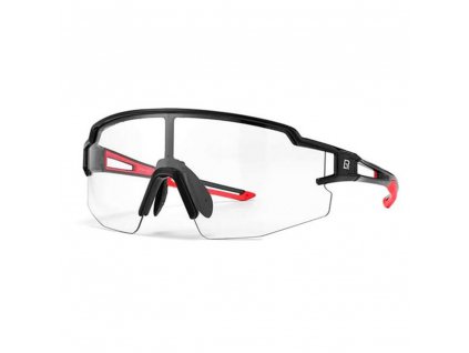 RockBros Cyklistické okuliare (10173) - s nastaviteľnou opierkou nosa - čierne