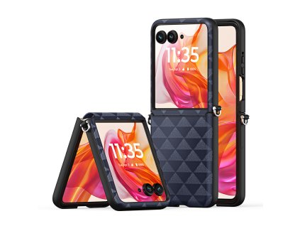 Dux Ducis – Fitt puzdro pre Motorola Razr 50 Ultra – modré