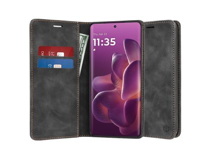Techsuit - Confy Cover ochranný kryt na Motorola Edge 60 Pro - čierny