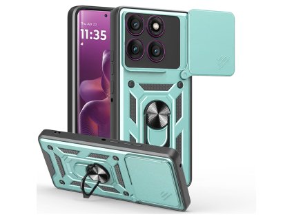 Techsuit - CamShield Series ochranný kryt na Motorola Edge 60 Pro - zelený