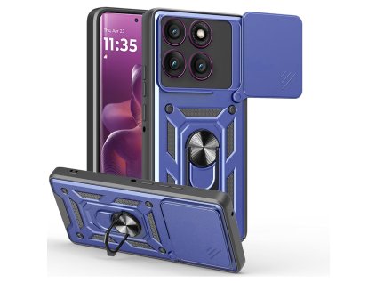 Techsuit - CamShield Series ochranný kryt na Motorola Edge 60 Pro - modrý