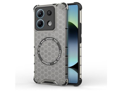 Techsuit - HoneyComb Shield MagSafe kryt na Xiaomi Redmi Note 14S - čierny