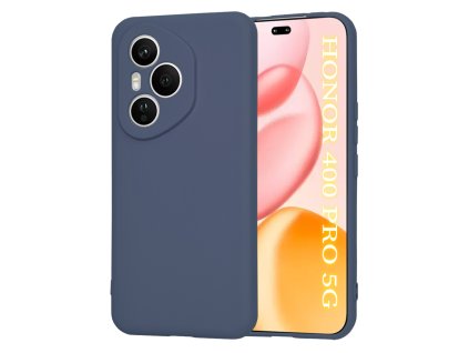 Techsuit - SoftFlex kryt na Honor 400 Pro - tmavomodrý