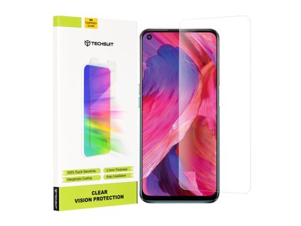 Techsuit – Clear Vision ochranné sklo na Oppo A54 5G / Oppo A74 5G / OnePlus Nord N200 5G – transparentné