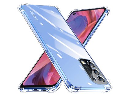 Techsuit – Shockproof Clear Silicone puzdro na Oppo A54 5G / A74 5G / OnePlus Nord N200 5G – číre